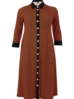YOEK Damen Kleid in orange