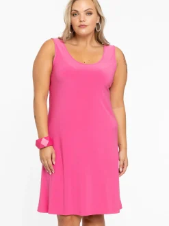 YOEK Damen Kleid in rosa