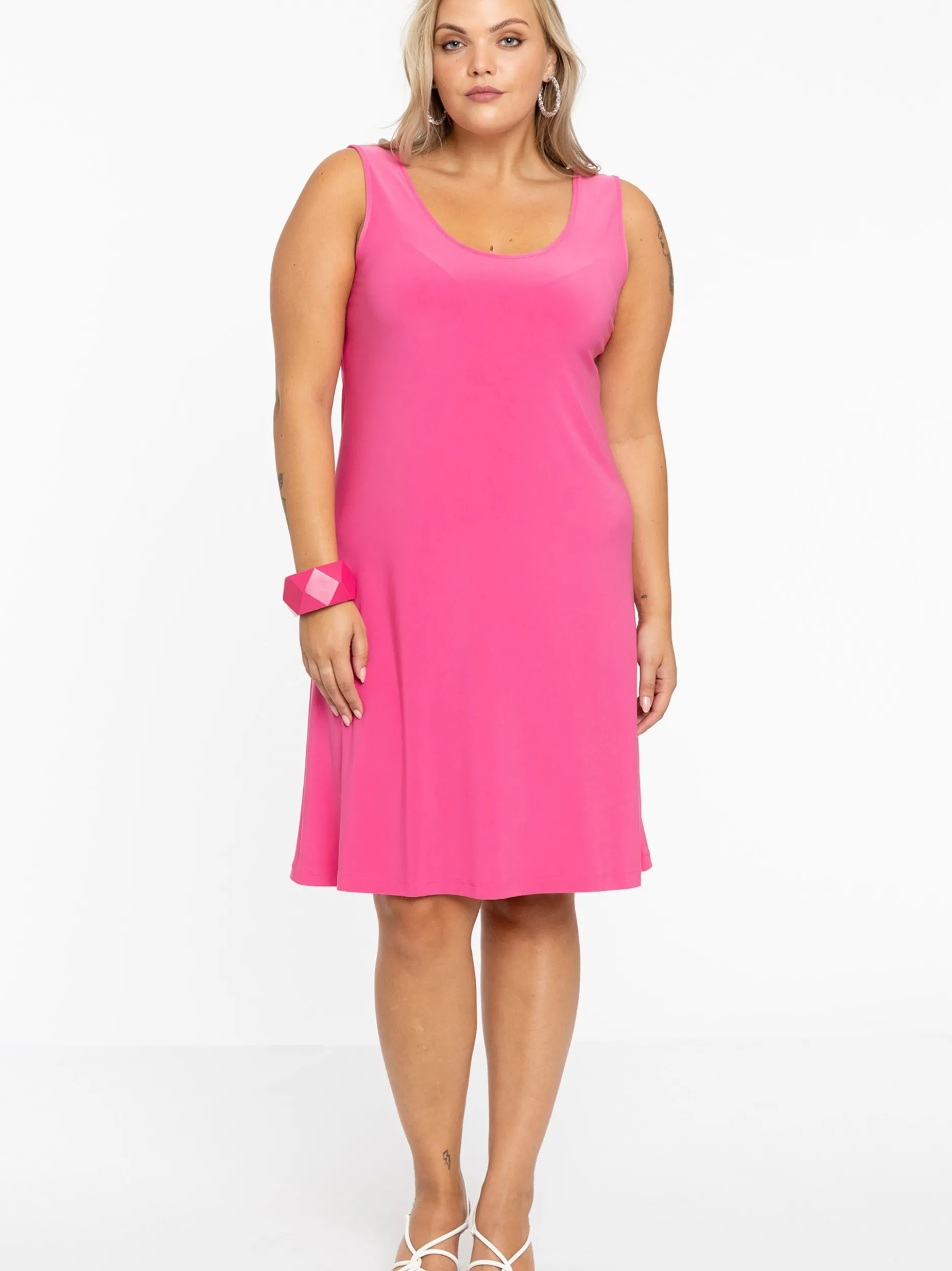 YOEK Damen Kleid in rosa