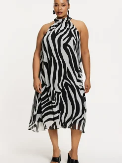 YOEK Damen Kleid in schwarz