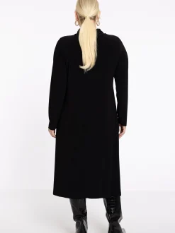 YOEK Damen Kleid in schwarz
