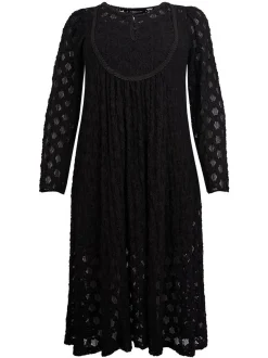 YOEK Damen Kleid in schwarz