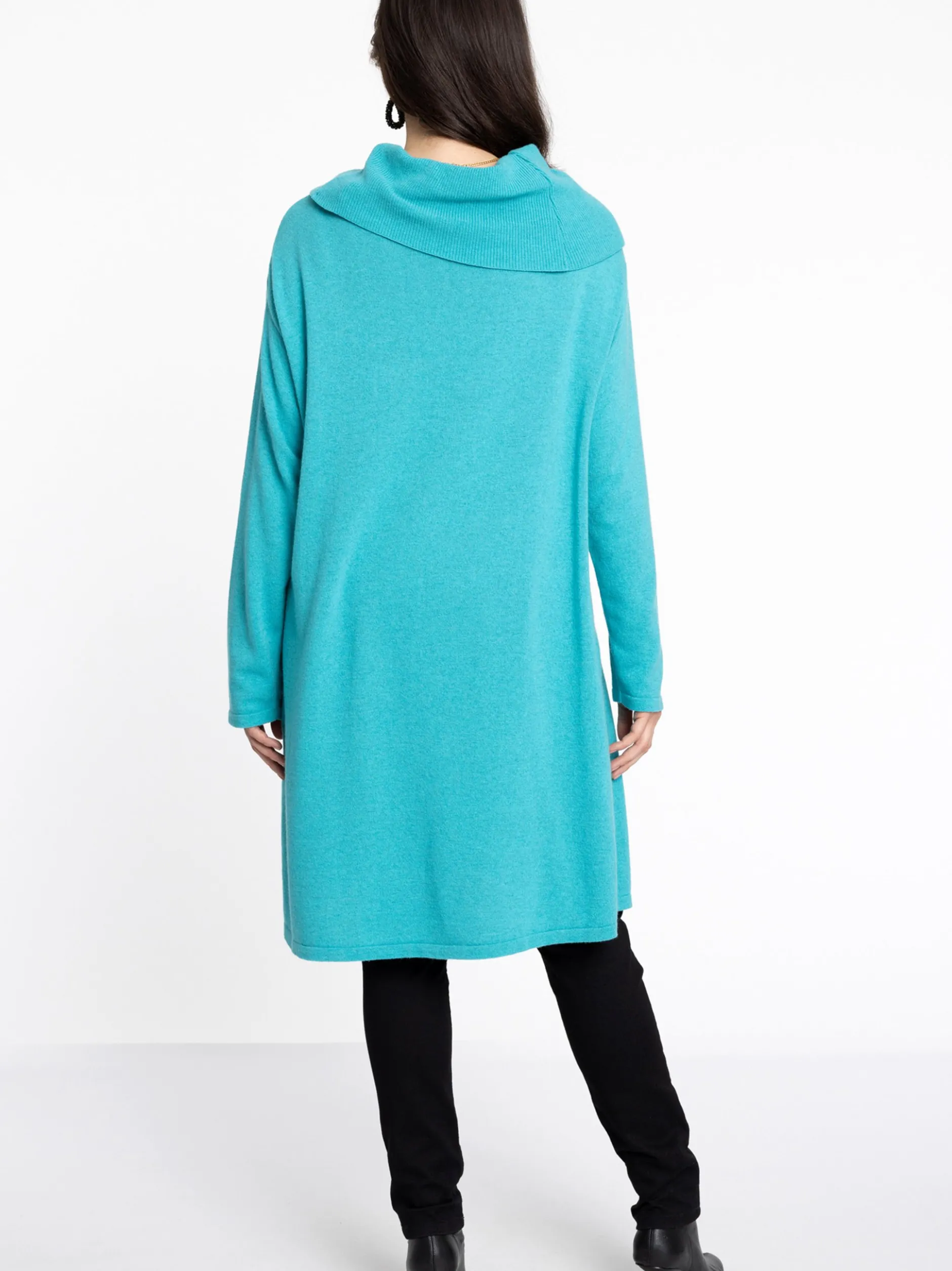 YOEK Damen Kleid in türkis
