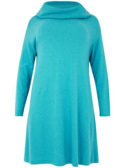 YOEK Damen Kleid in türkis
