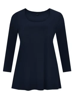 YOEK Damen Langarmshirt in blau