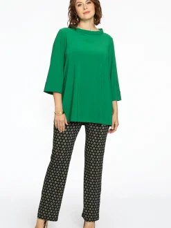 YOEK Damen Langarmshirt in grün