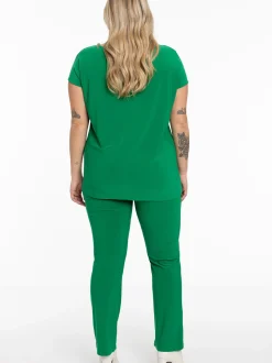 YOEK Damen Leggings in grün