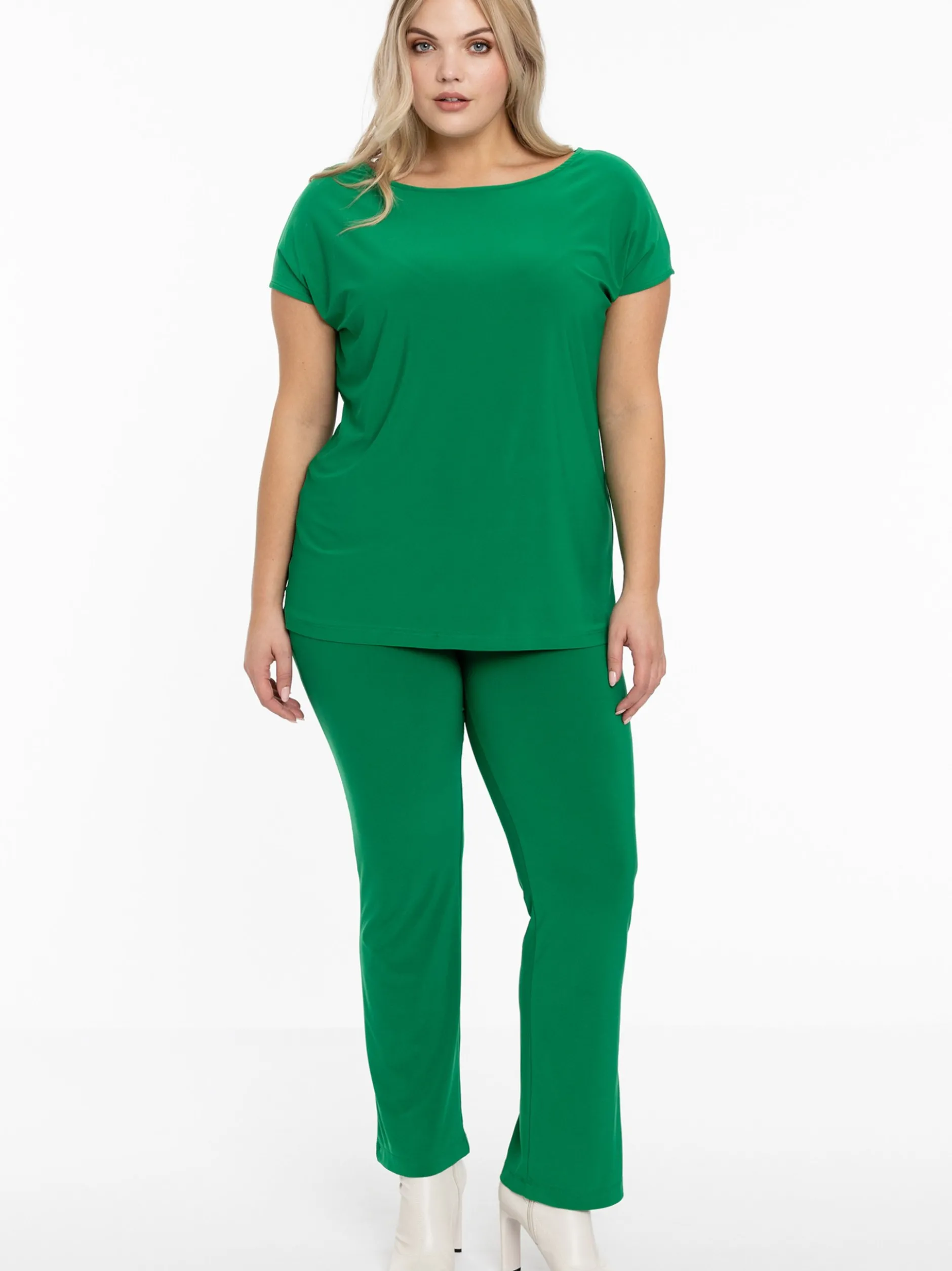 YOEK Damen Leggings in grün