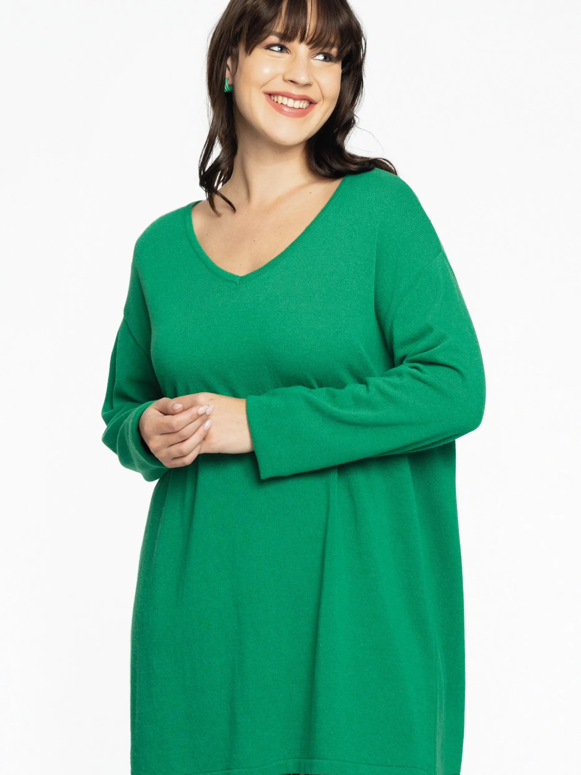 YOEK Damen Pullover in grün