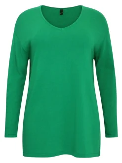 YOEK Damen Pullover in grün