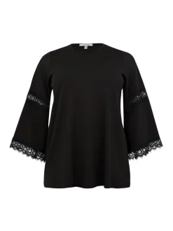 YOEK Damen Shirt in schwarz