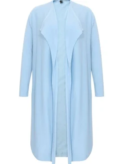 YOEK Damen Strickjacke in blau