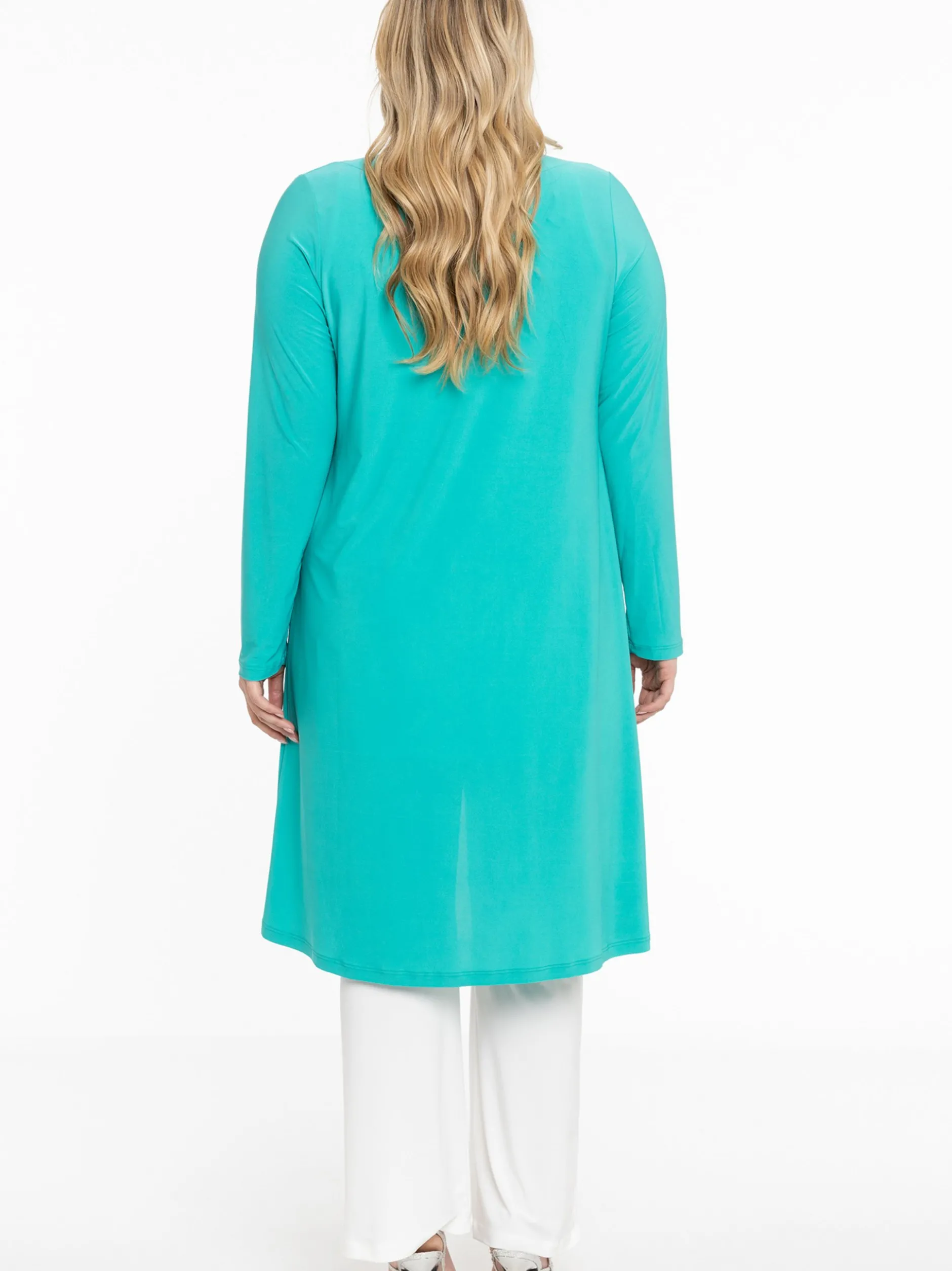 YOEK Damen Strickjacke in türkis