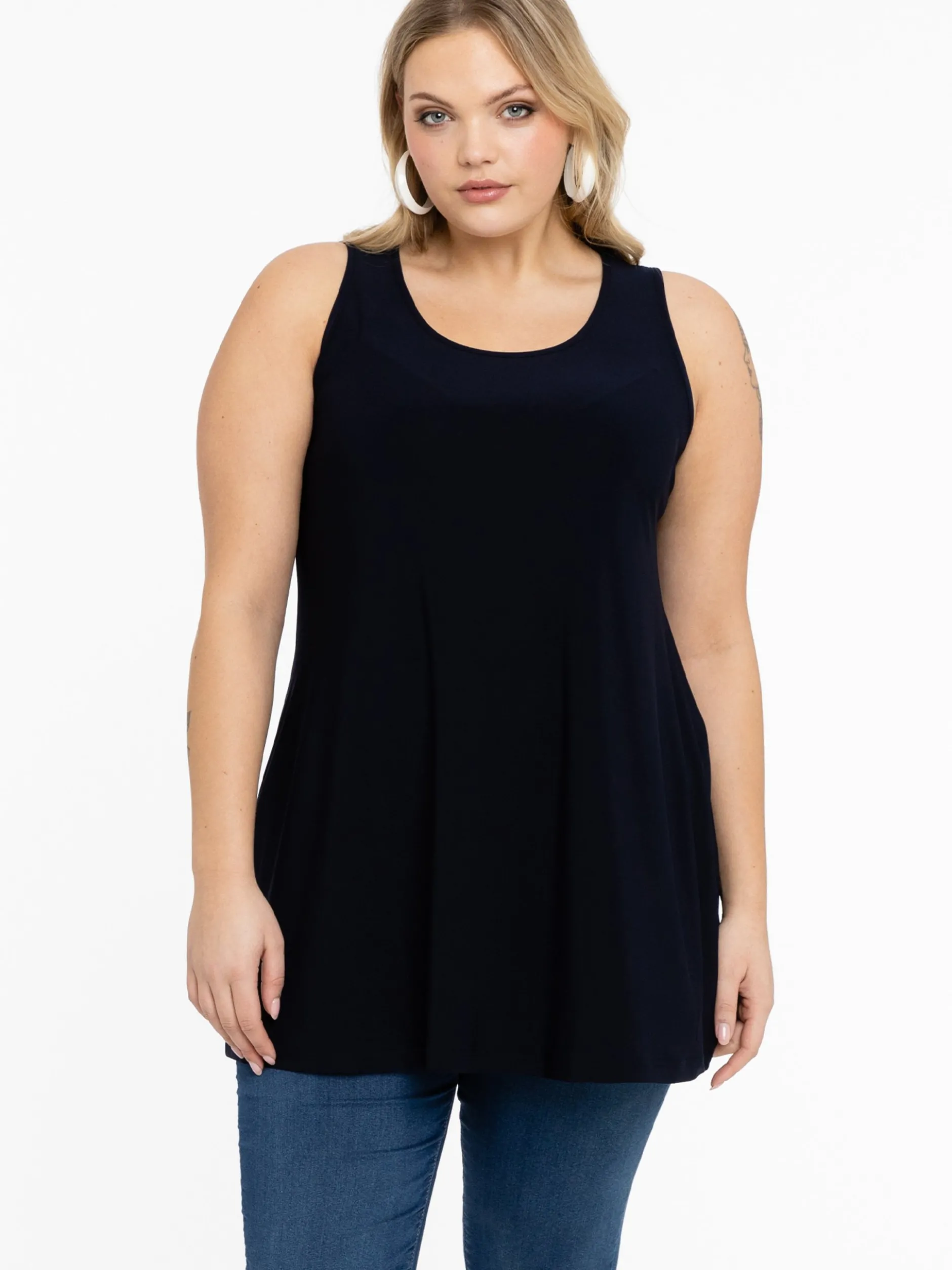 YOEK Damen Top in blau