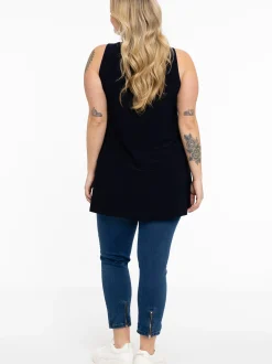 YOEK Damen Top in blau