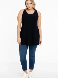YOEK Damen Top in blau