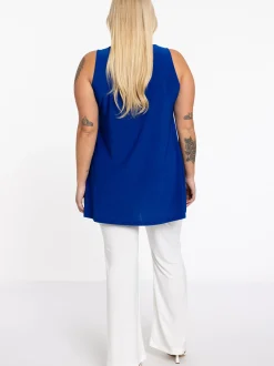 YOEK Damen Top in denim