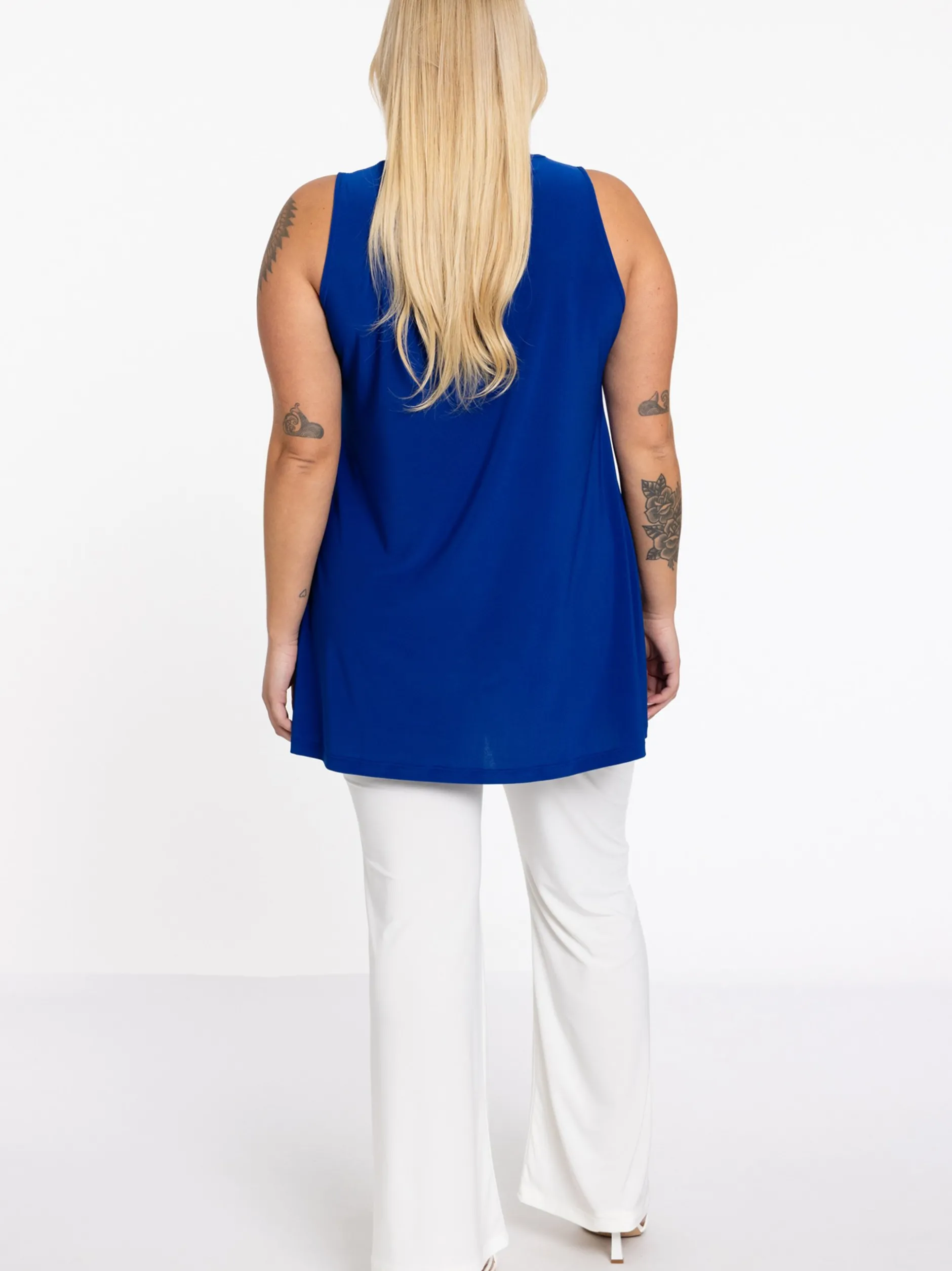 YOEK Damen Top in denim