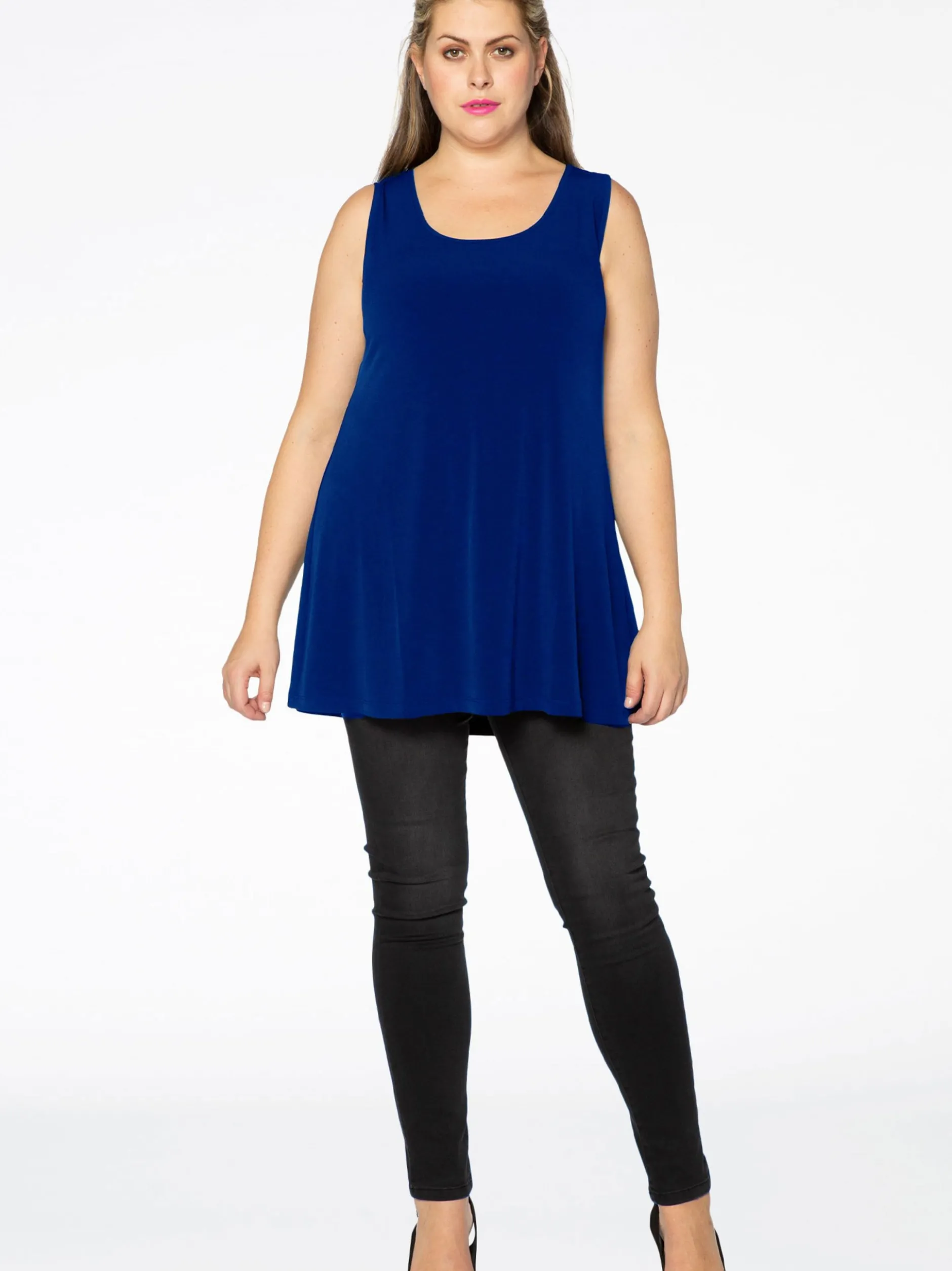 YOEK Damen Top in denim