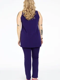 YOEK Damen Top in lila