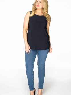 YOEK Damen Top in marine