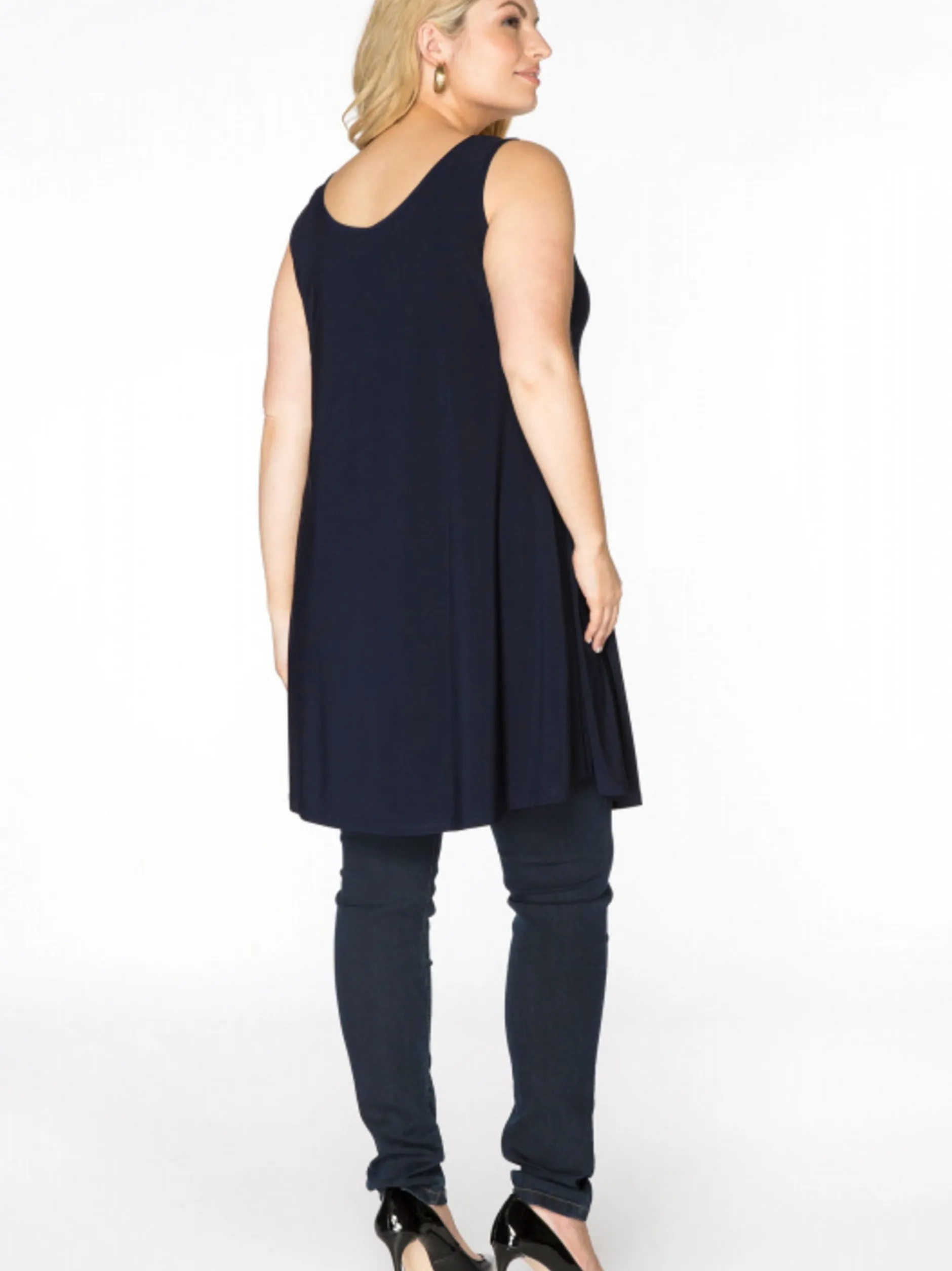 YOEK Damen Top in marine