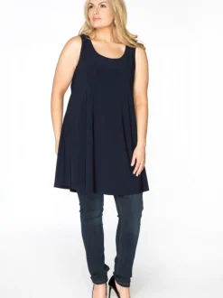 YOEK Damen Top in marine