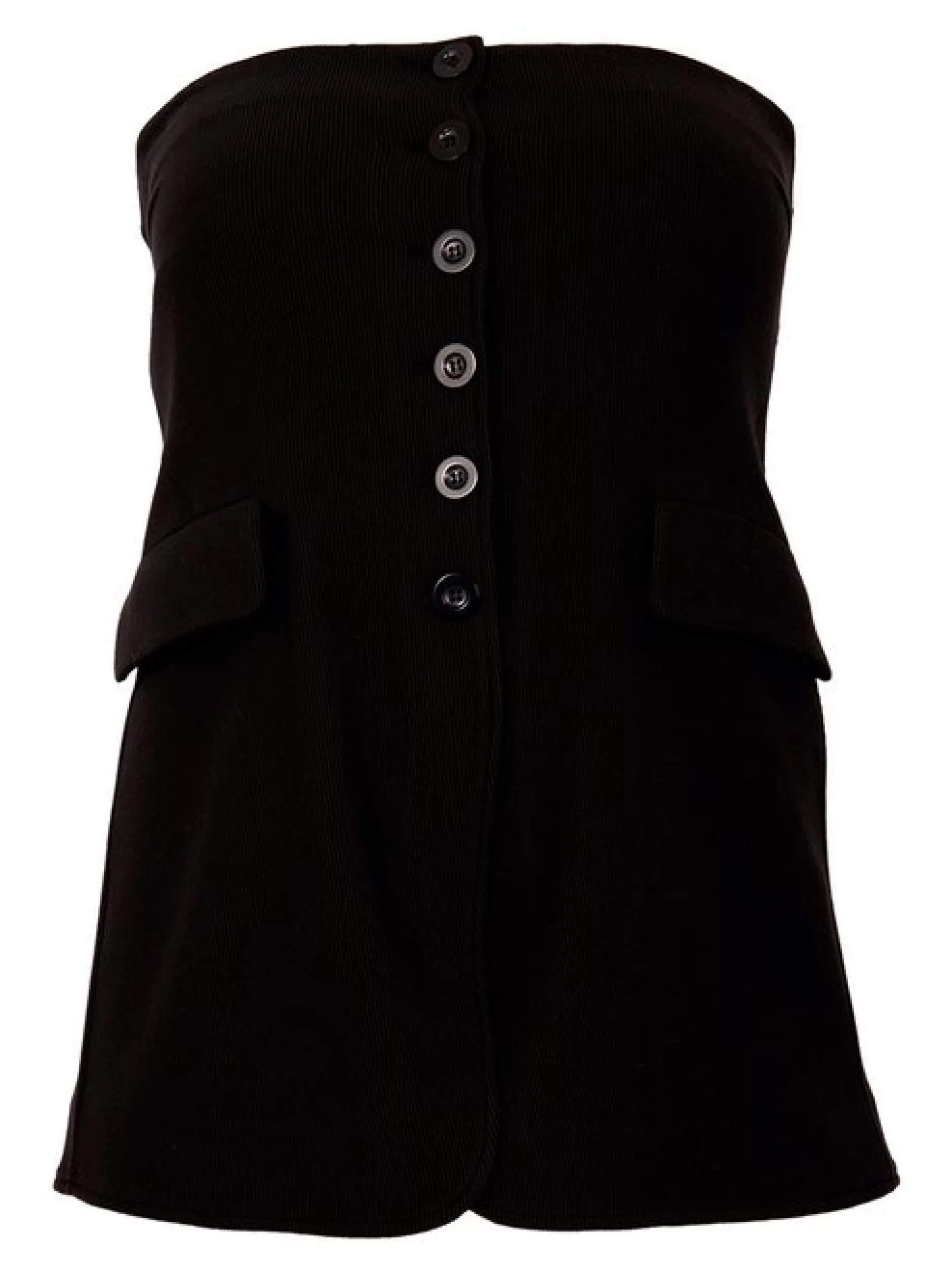 YOEK Damen Top in schwarz