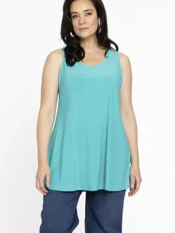 YOEK Damen Top in türkis