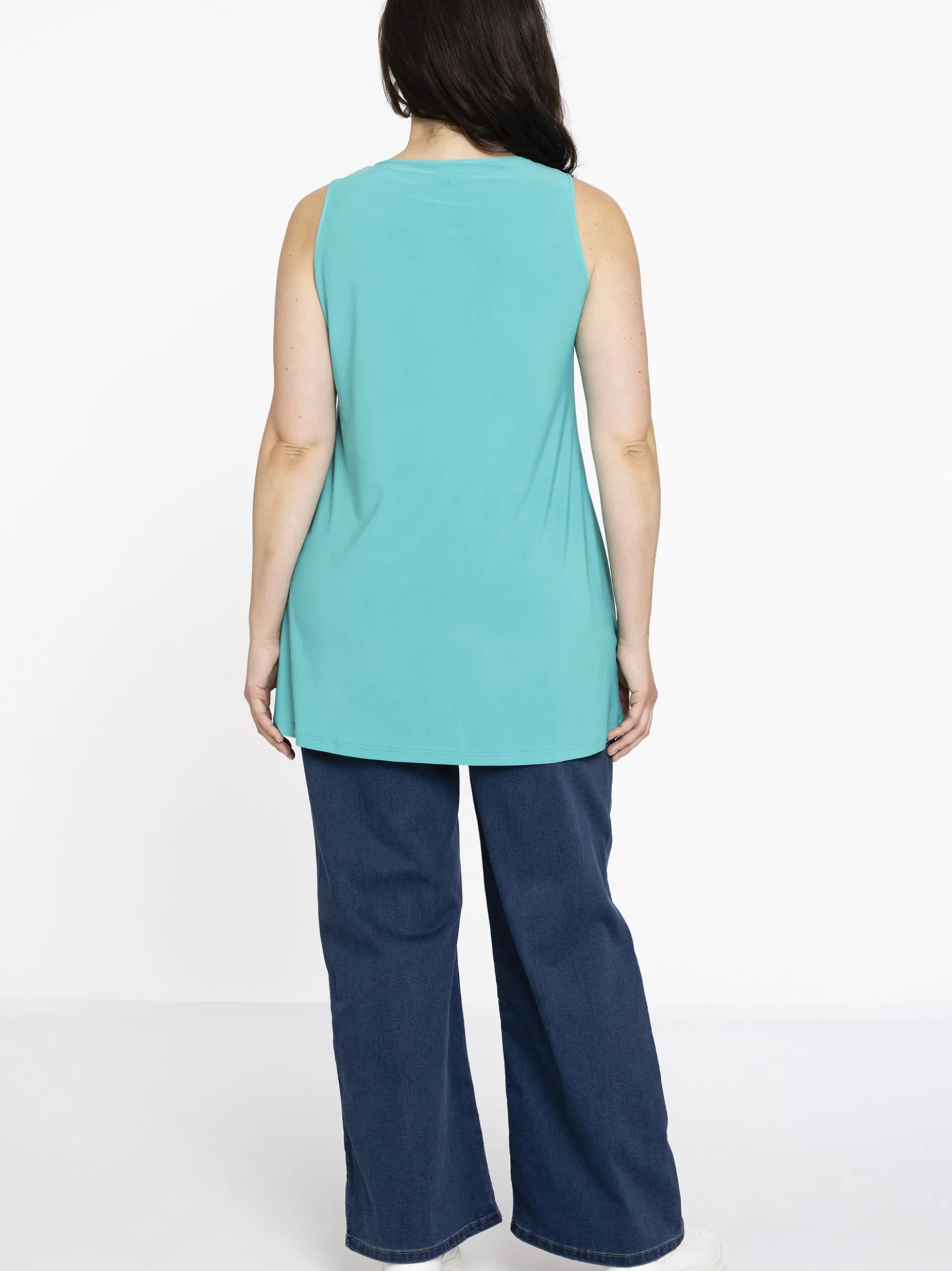 YOEK Damen Top in türkis