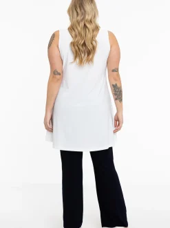 YOEK Damen Top in weiß