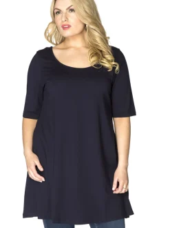 YOEK Damen T-Shirt in blau