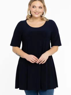 YOEK Damen T-Shirt in blau
