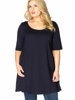 YOEK Damen T-Shirt in blau