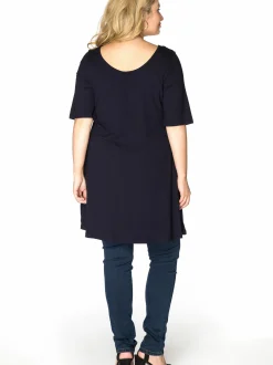 YOEK Damen T-Shirt in blau