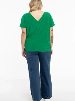 YOEK Damen T-Shirt in grün