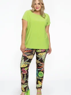 YOEK Damen T-shirt in grün