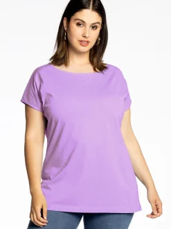 YOEK Damen T-shirt in lila
