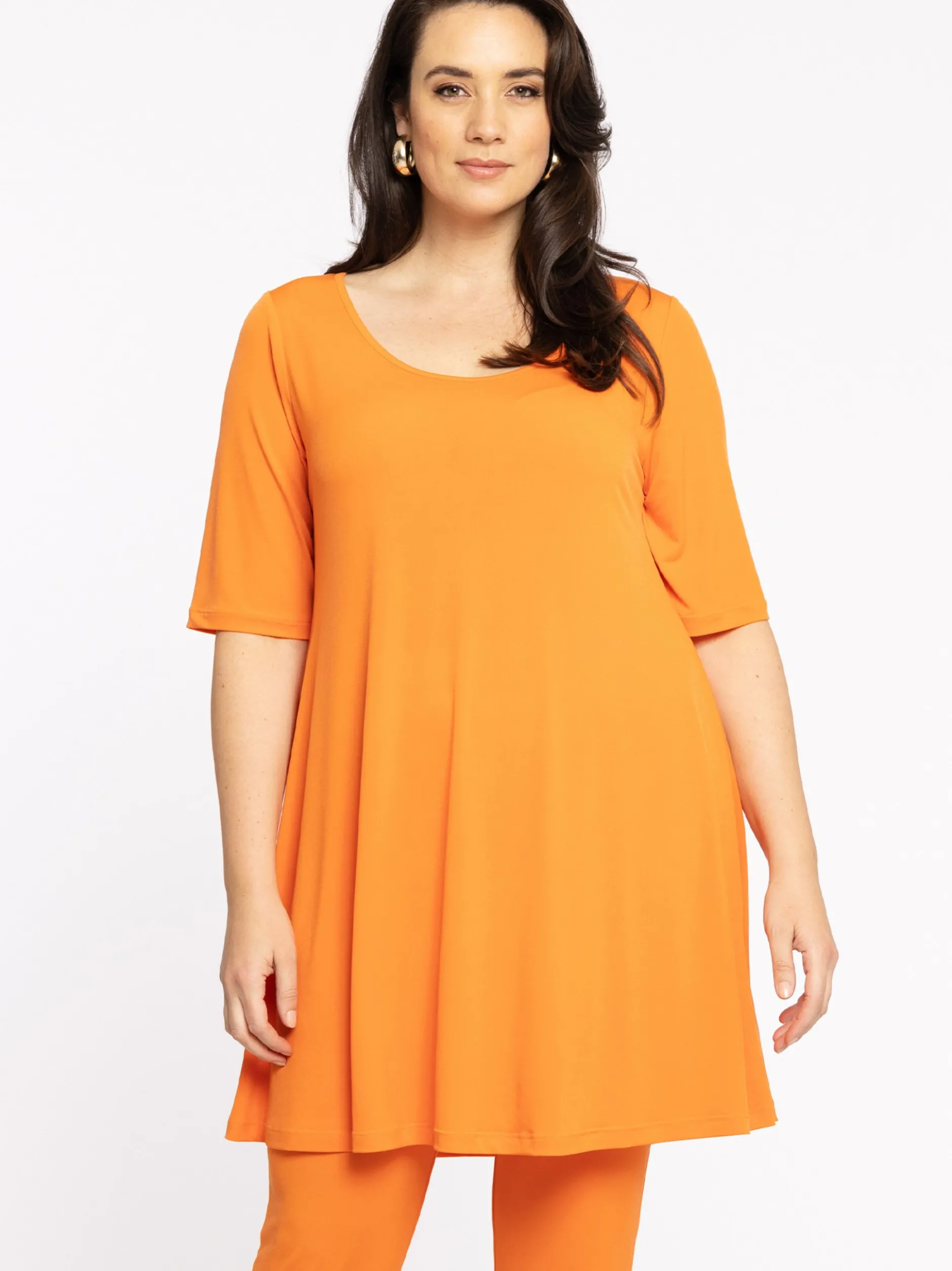 YOEK Damen T-Shirt in orange