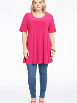 YOEK Damen T-Shirt in rosa