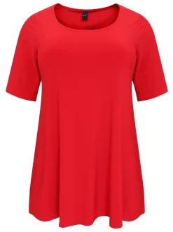 YOEK Damen T-Shirt in rot