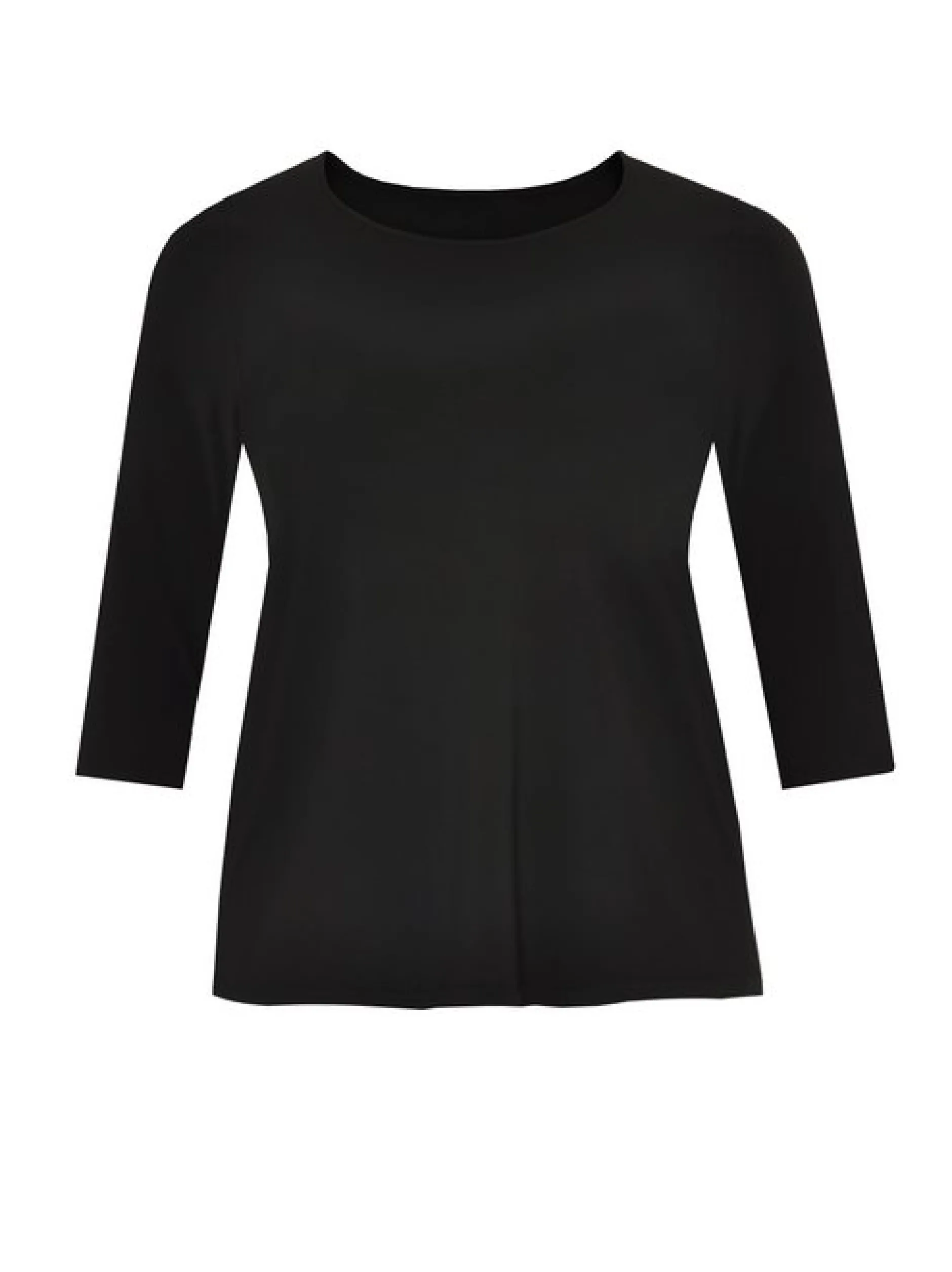 YOEK Damen T-Shirt in schwarz