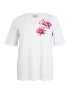 YOEK Damen T-shirt in weiß