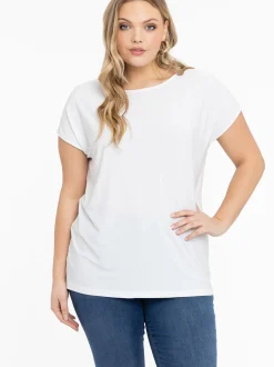 YOEK Damen T-shirt in weiß