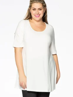 YOEK Damen T-Shirt in weiß