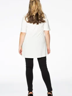 YOEK Damen T-Shirt in weiß