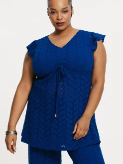 YOEK Damen Tunika in denim