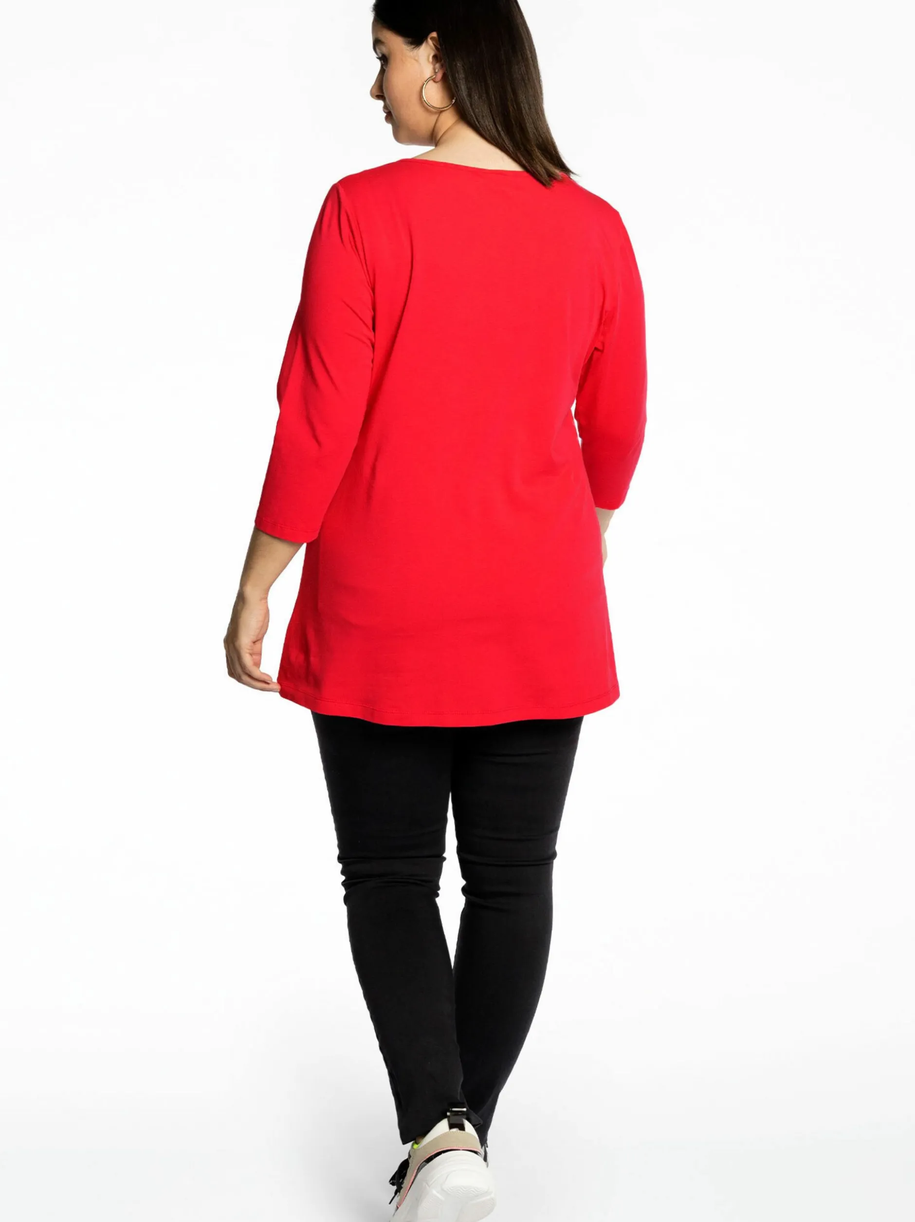 YOEK Damen Tunika in rot