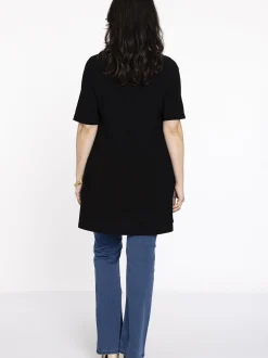 YOEK Damen Tunika in schwarz