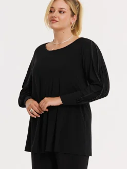 YOEK Damen Tunika in schwarz